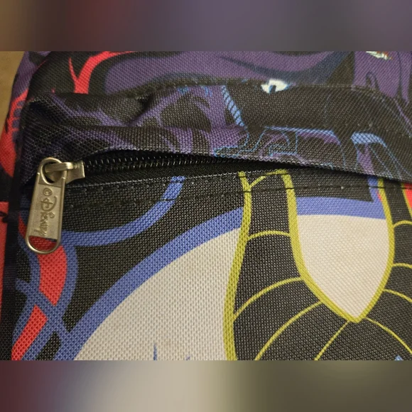 KBNL Maleficent 12inch Deluxe Oversize Print Daypack A21311 Medium - Picture 8 of 9